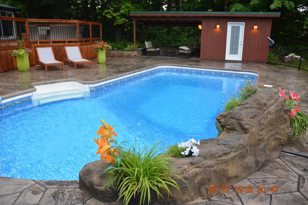 Lecomte De La Fontaine North Hatley Exterior foto