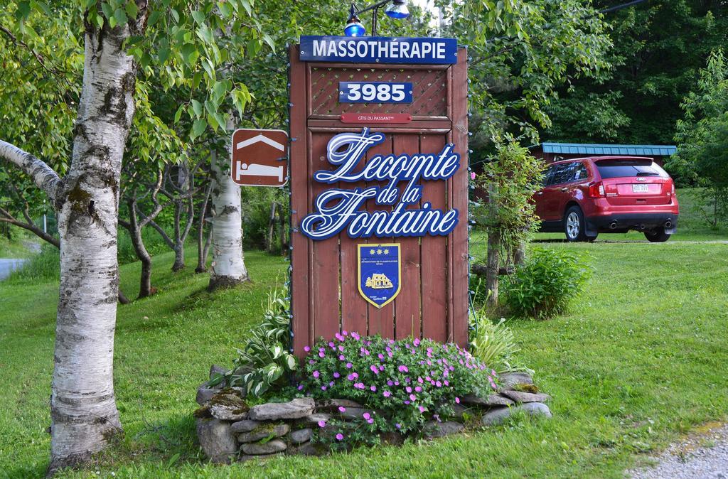 Lecomte De La Fontaine North Hatley Exterior foto